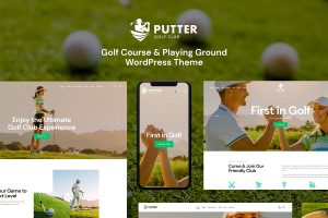Download Putter Golf Course & Playing Ground WordPress Theme