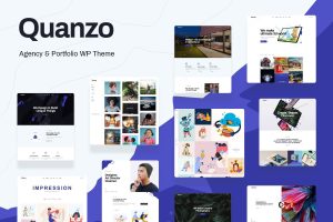 Download Quanzo Personal Creative Portfolio WordPress Theme