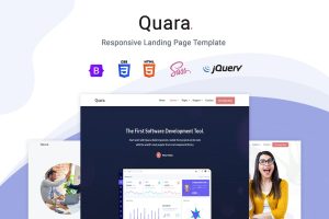Download Quara - Responsive Landing Page Template Quara is a multi-purpose HTML template built using the latest Bootstrap v5.1.1. Template