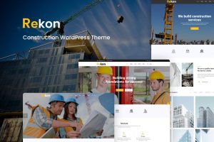 Download Rekon - Construction WordPress Theme