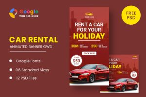 Download Rent Car Banner HTML5 Banner Ads GWD Rent Car Banner HTML5 Banner Ads GWD
