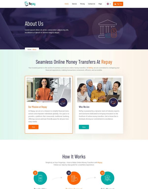 Download Repay | Payment Gateway WordPress Theme Payment Gateway WordPress Theme