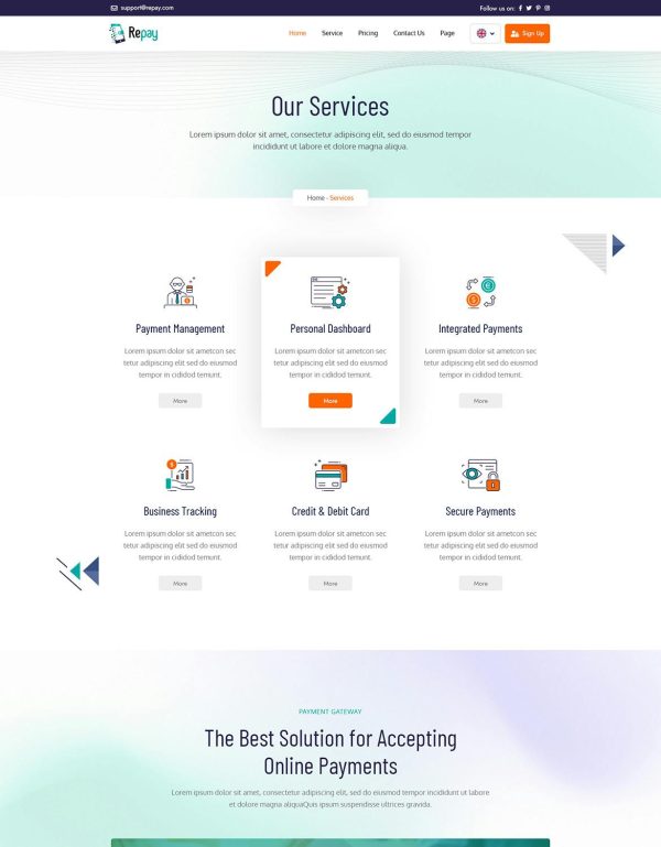 Download Repay | Payment Gateway WordPress Theme Payment Gateway WordPress Theme