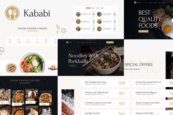 Download Restaurant WordPress Theme - Kababi Restaurant WordPress Theme for Restaurants, Fast Food, Bakery, Cafe, Food Shop,Tea/Coffee Shop