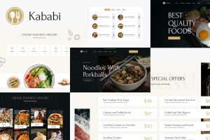 Download Restaurant WordPress Theme - Kababi Restaurant WordPress Theme for Restaurants, Fast Food, Bakery, Cafe, Food Shop,Tea/Coffee Shop