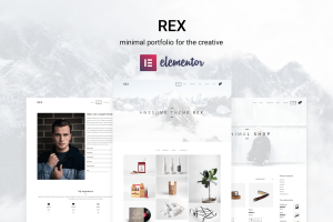 Download Rex - Minimal WordPress Portfolio Theme Minimal WordPress Portfolio Theme