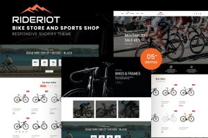Download Rideriot - Bike Store Responsive Shopify Theme Bike Store Responsive Shopify Theme