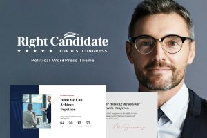 Download Right Candidate - Political WordPress Theme Elections Campaign & Politics WordPress Theme