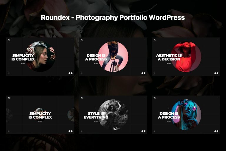 Download Roundex - Photography Portfolio WordPress agency, art, clean, creative, designer, developer, elementor, fullscreen, gallery, modern, personal