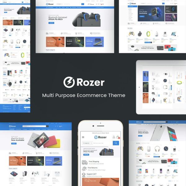 Download Rozer - Digital eCommerce WordPress Theme