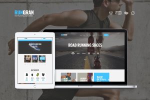 Download Run Gran Sports Apparel & Gear Store WordPress Theme