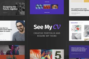 Download See My CV - Resume WordPress Theme Resume, vCard, Portfolio & CV Personal WordPress Theme