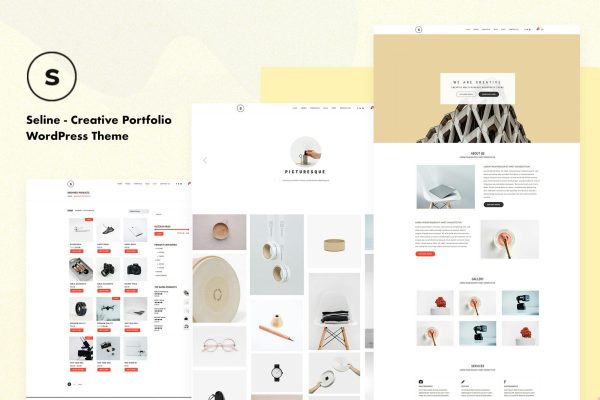 Download Seline - Creative Portfolio WordPress Theme blog, business, creative, cv, gallery, minimal, modern, multi-purpose, one page, portfolio, shop