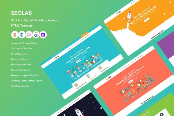 Download SEO & Digital Marketing Agency HTML Template SEO & Digital Marketing Agency HTML Template