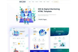 Download SeOes Marketing Agency HTML Template SeOes is a clean and colorful Template dedicated to all kinds of Agencies. Seo and Marketing, SMM.