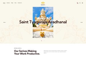 Download Shakti Krishna Temple & Church WordPress Theme