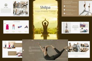 Download Shilpa - Yoga Store & Fitness Shopify Theme Healthcare and Meditation, Yoga Online Courses, Classes and Wellness Spa Beauty Products Shop Theme