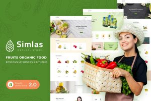 Download Simlas - Fruits Organic Food Shopify 2.0 Theme Fruits Organic Food Responsive Shopify 2.0 Theme