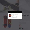 Download Skate board - Fullscreen Sports Shopify Theme Modern and Funky Sports products E-Commerce Store Theme. Unique Shopify Options & Creative Designs.