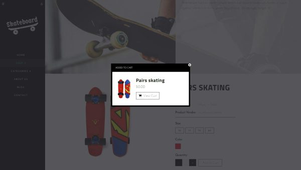 Download Skate board - Fullscreen Sports Shopify Theme Modern and Funky Sports products E-Commerce Store Theme. Unique Shopify Options & Creative Designs.