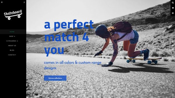 Download Skate board - Fullscreen Sports Shopify Theme Modern and Funky Sports products E-Commerce Store Theme. Unique Shopify Options & Creative Designs.