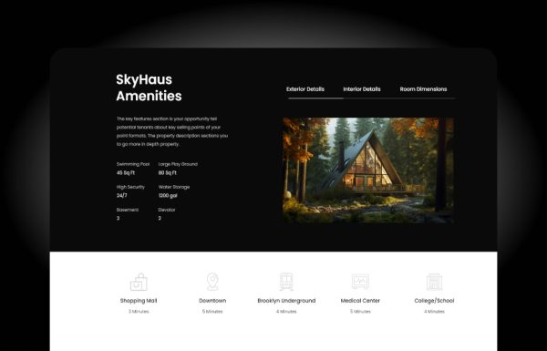 Download Skyhaus - Single Property One Page Theme Single Property One Page Theme