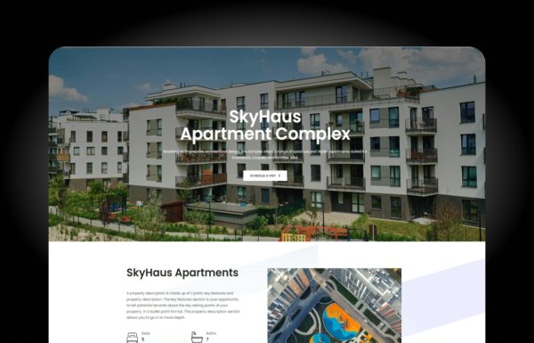 Download Skyhaus - Single Property One Page Theme Single Property One Page Theme