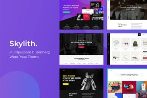 Download Skylith | Multipurpose Gutenberg WordPress Theme Skylith – is a multipurpose theme based on Gutenberg for portfolios and corporate clients