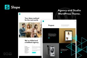 Download Slope – Agency & Studio WordPress Theme Modern design suitable for Agencies, Startups & Studios with award winning design quality.