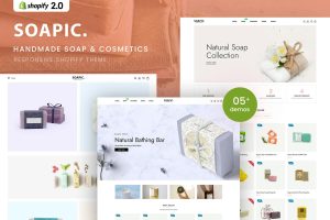 Download Soapic - Handmade Soap & Cosmetics Beauty Shopify Handmade Soap & Cosmetics Beauty Shopify 2.0 Theme