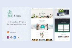 Download Soapy - Handmade & Organic Skincare WordPress