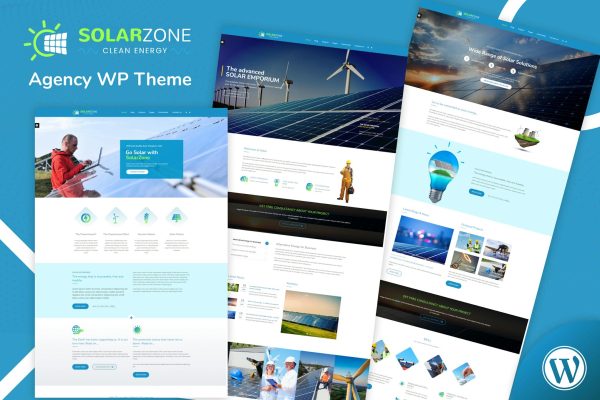 Download Solar Energy - Wind & Power Company Solar Energy wordpress  Theme, Environment friendly, Home Appliances, Technology, Dropshipping