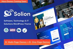 Download Solion - IT Solutions & Services WordPress Newest Technology and IT Solutions WordPress Theme in 2023