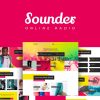 Download Sounder Online Radio WordPress Theme