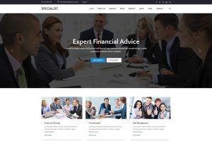 Download Specal - Financial, Consulting WordPress Theme advisor, analytical, audit, broker, brokerage, business, business wp, company, consulting, consulti