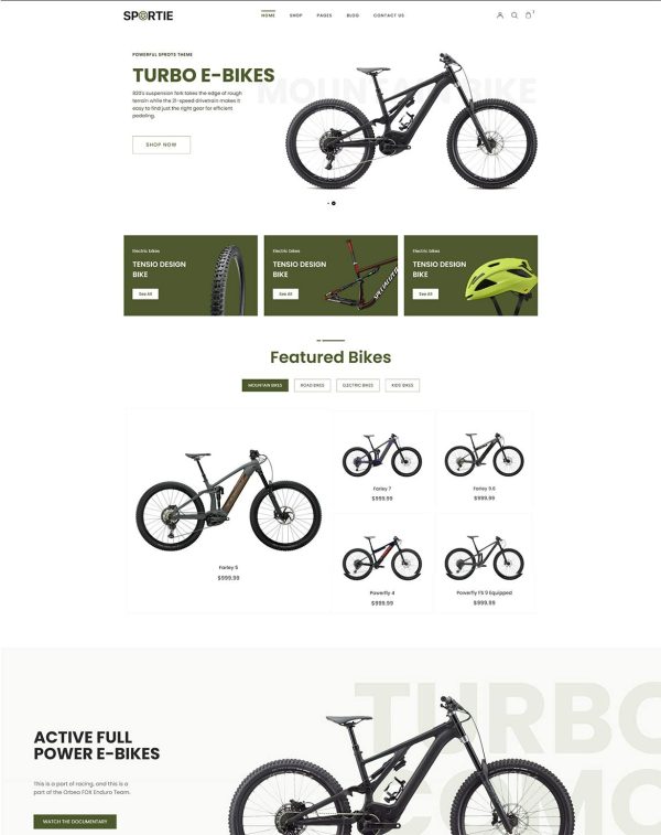 Download Sportie - Sport WooCommerce Theme