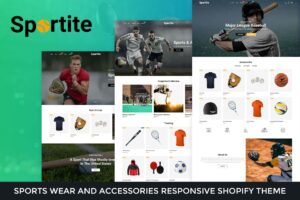 Download Sportite - Sports Wear & Accessories Shopify Theme Sports Wear And Accessories Responsive Shopify Theme