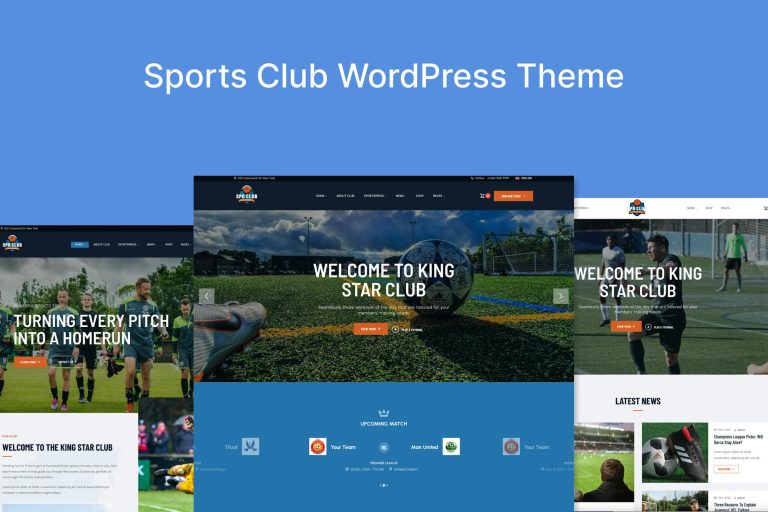 Download Sports Club WordPress Theme - SpoClub SpoClub is the perfect WordPress Theme for sport club, League Manager, Soccer, football, basketball