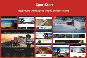 Download SportStore - Multipurpose Sections Shopify Theme A feature-rich Shopify theme for sports, sports-wear, sports accessories & multipurpose store