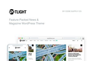 Download Spotlight - Fast News & Magazine WordPress Theme Feature-Packed News & Magazine WordPress Theme