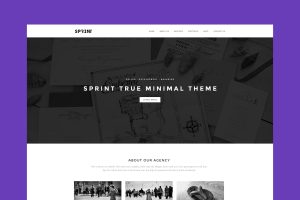 Download Sprint - Minimal Responsive HTML Portfolio Museum