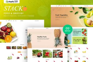 Download Stacko - Organic Food & Grocery Shopify Theme Organic Food & Grocery Responsive Shopify Theme