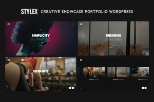 Download Stylex - Creative Showcase Portfolio WordPress agency, clean, creative, designer, developer, elementor, fullscreen, gallery, modern, multipage