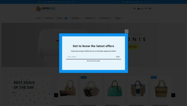 Download Super Shop | Multipurpose, MultiStore Shopify