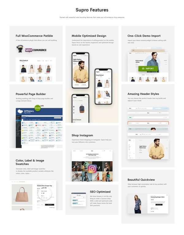 Download Supro - Minimalist WooCommerce WordPress Theme