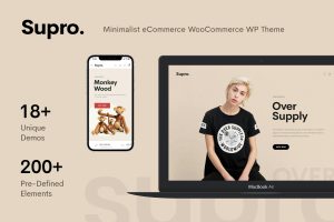Download Supro - Minimalist WooCommerce WordPress Theme