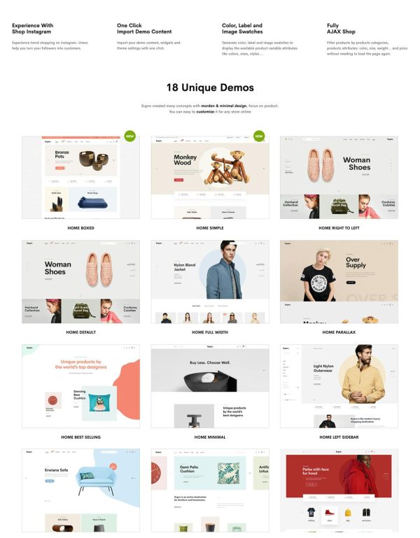 Download Supro - Minimalist WooCommerce WordPress Theme