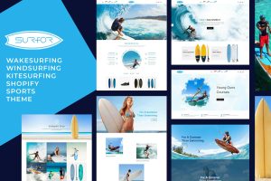 Download Surfor - Windsurfing Sports Shopify Theme Windsurfing Sports Responsive Shopify Theme