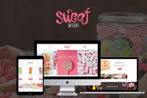 Download Sweet Dessert Sweet Shop & Cafe WordPress Theme