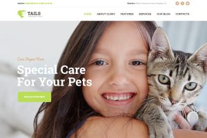 Download Tails | Veterinary Clinic, Pet Care & Animal WP